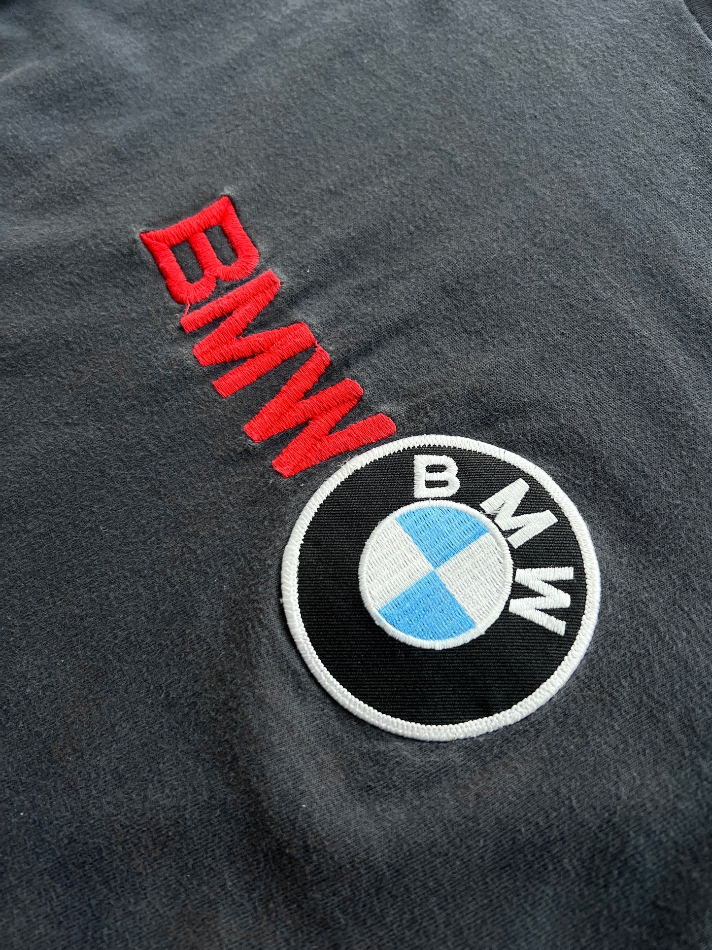 BLACK BMW PROMO TEE - 1990S - XL/L