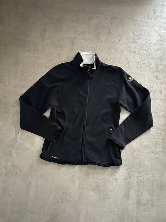 BLACK NIKE ACG FLEECE JACKET - 2000S - WOMENS M