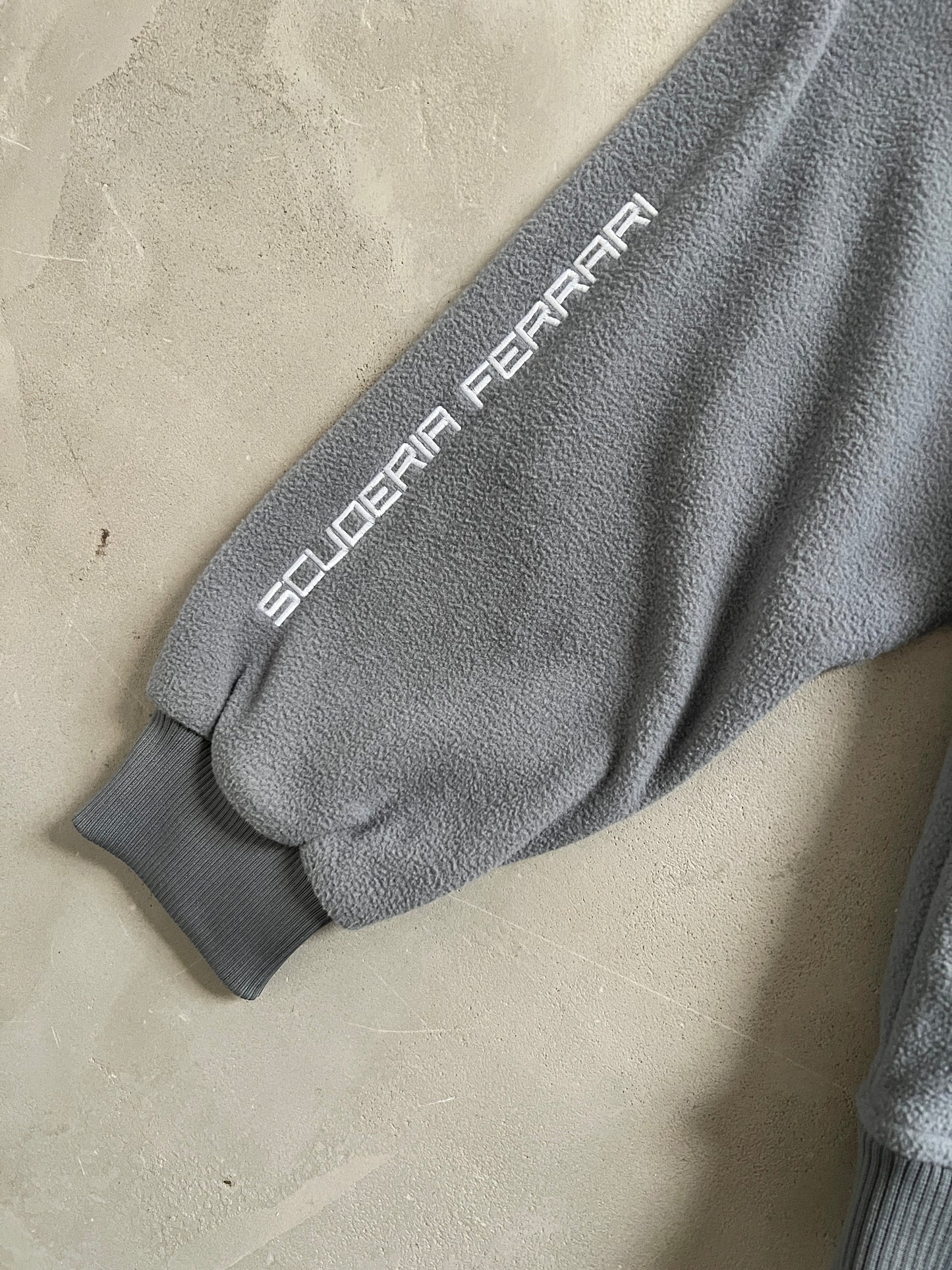 GREY FERRARI SCUDERIA FLEECE - 2000S - L/M