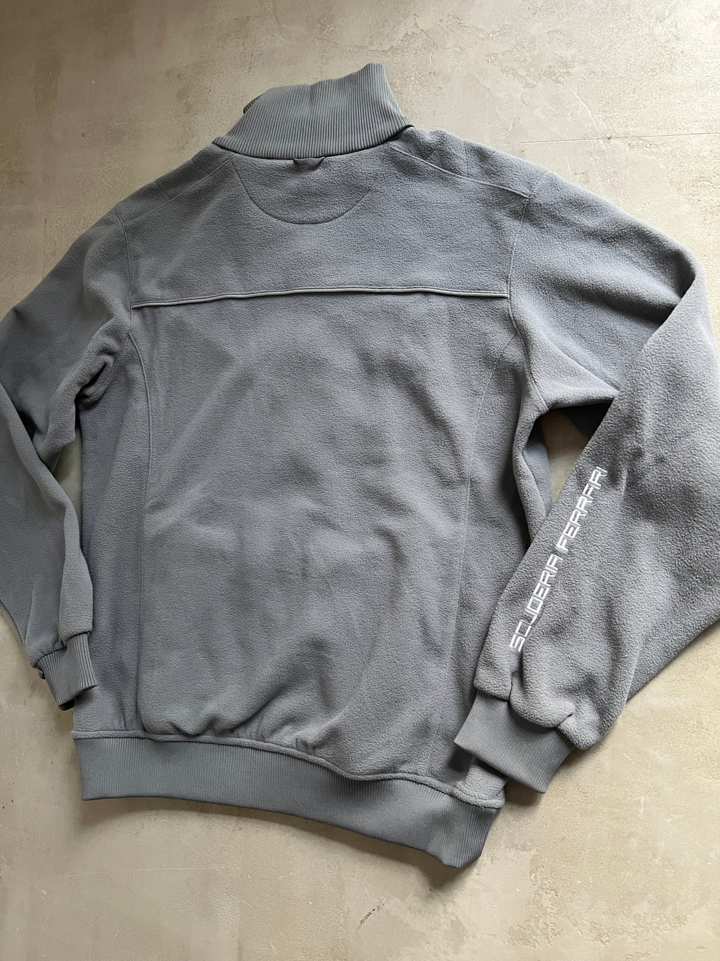 GREY FERRARI SCUDERIA FLEECE - 2000S - L/M