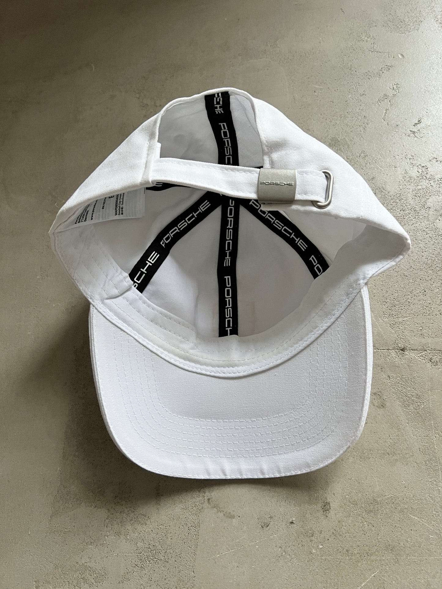 WHITE PORSCHE CAP - 2000S