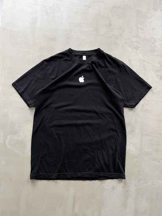 BLACK APPLE PROMO TEE - 2000S - XL/L