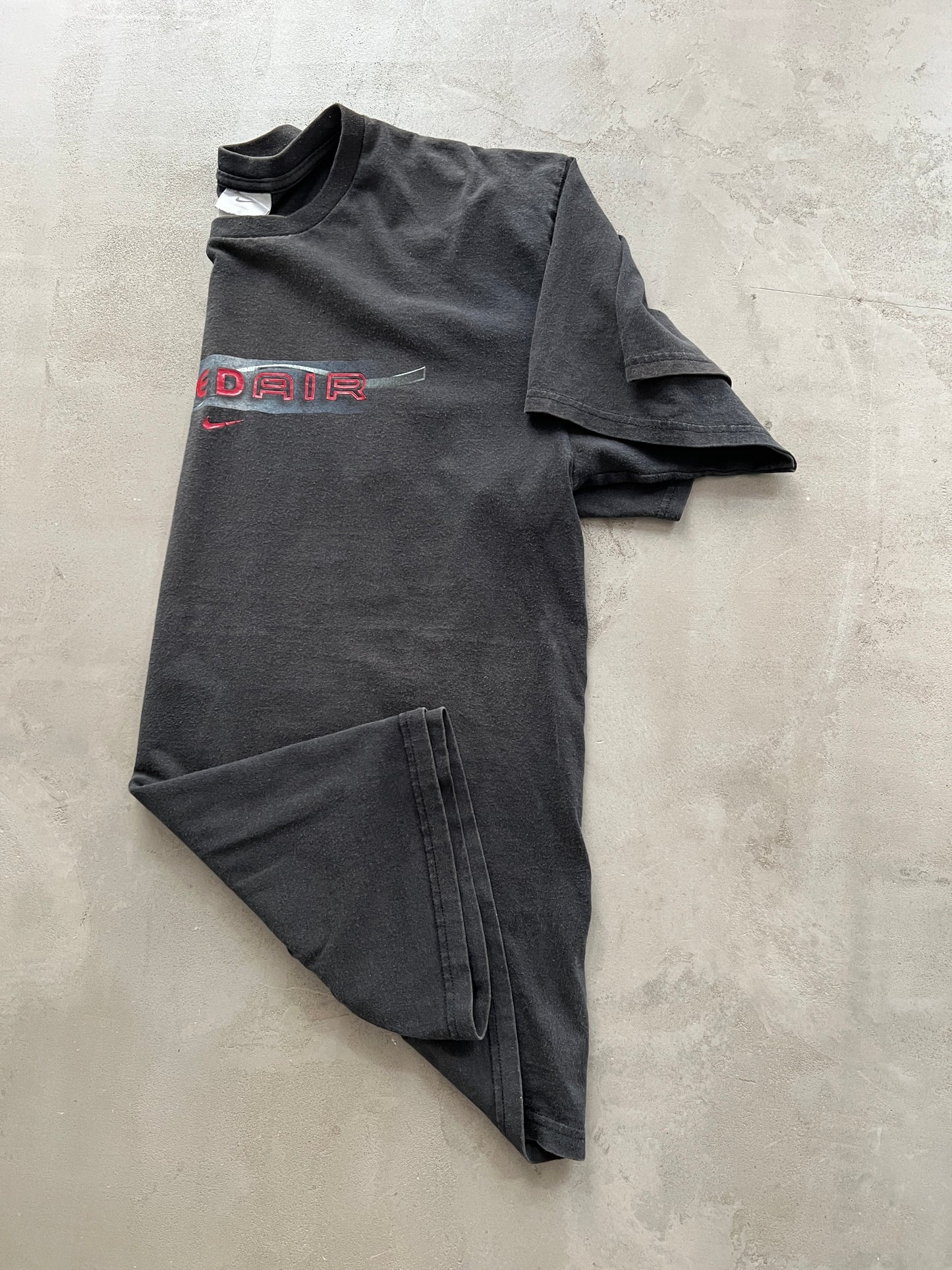 FADED BLACK NIKE TN TEE - 1990S - L/XL