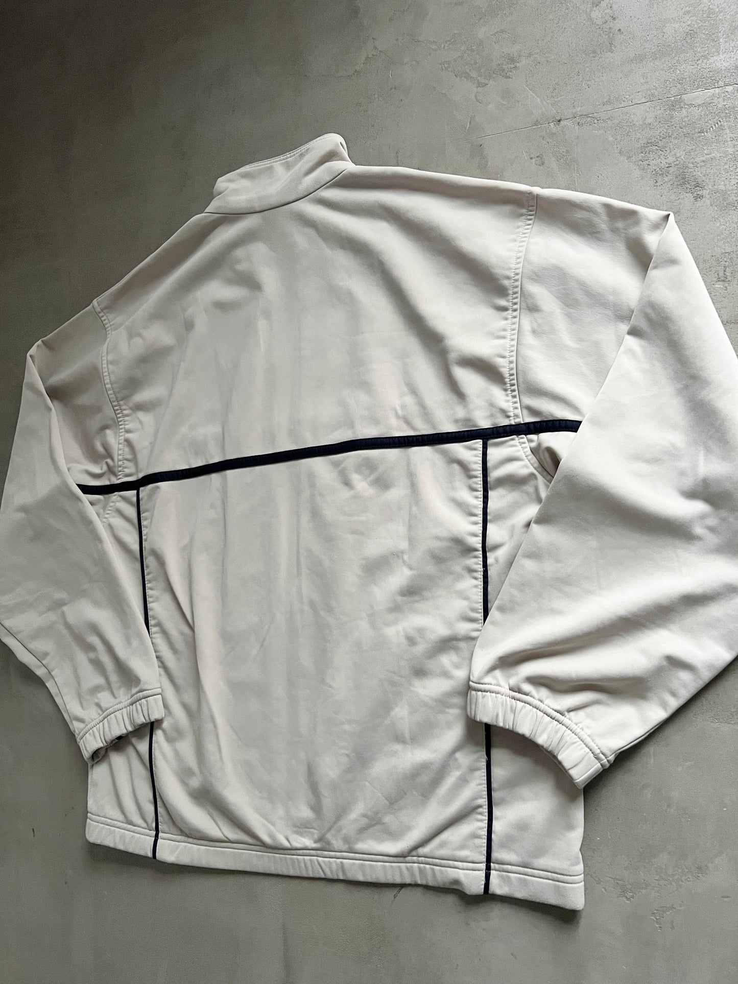 CREME NIKE TRACK JACKET - 2000S - L/XL