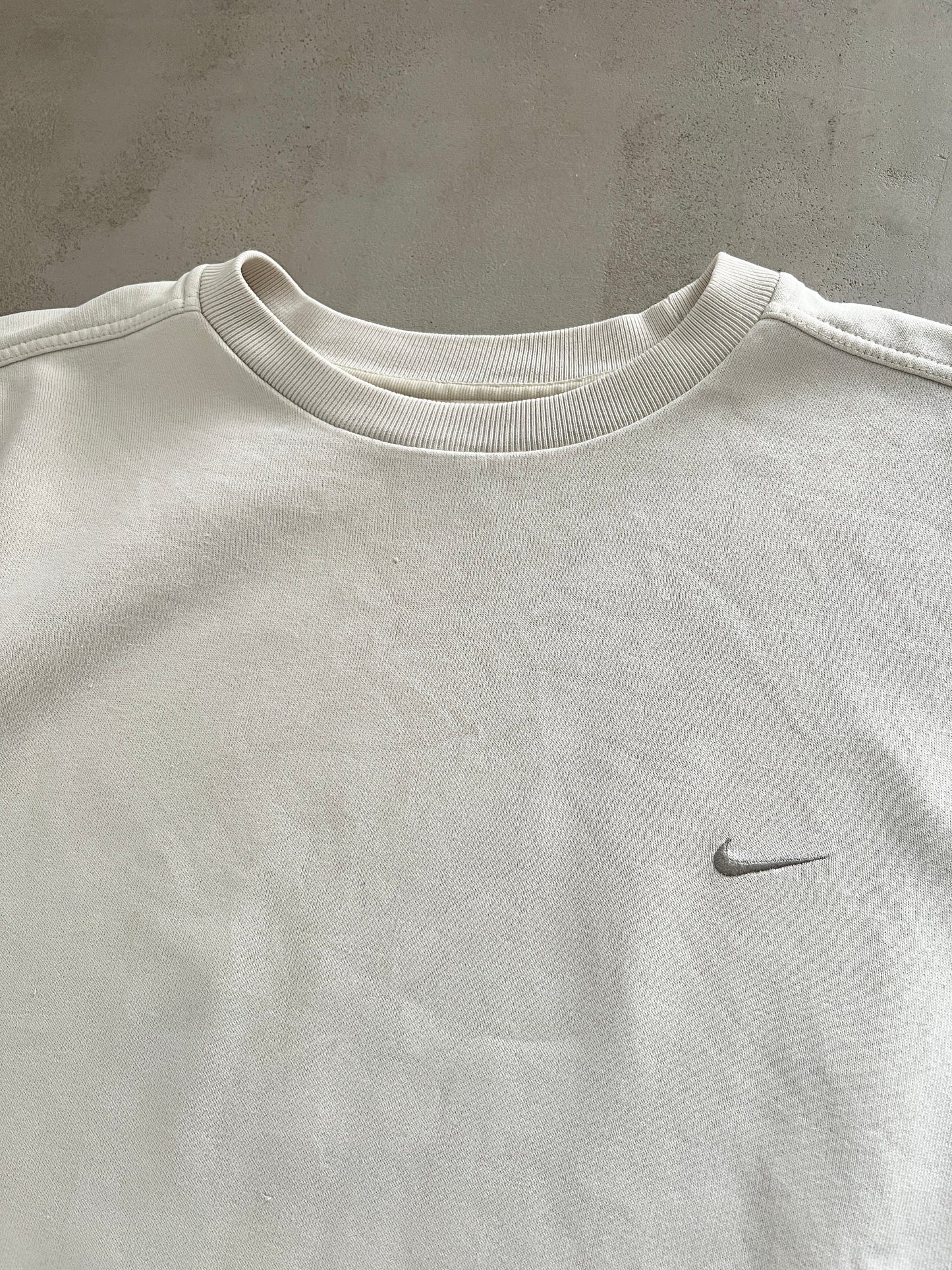 CREME NIKE SWEATER - 2000S - M