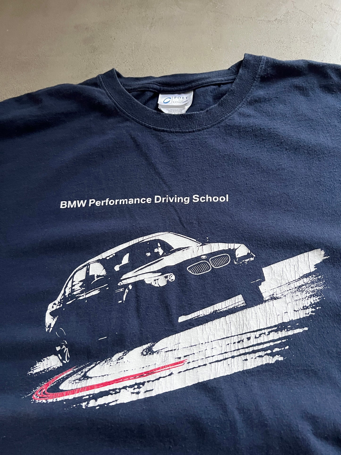 NAVY BMW TEE - 2000S - XL