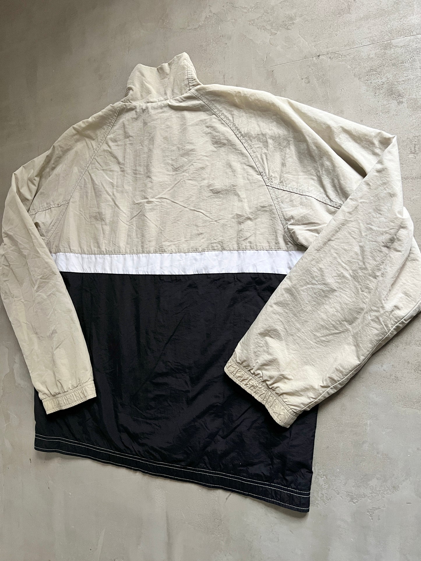 CREME NIKE TRACK JACKET - 2000S - L