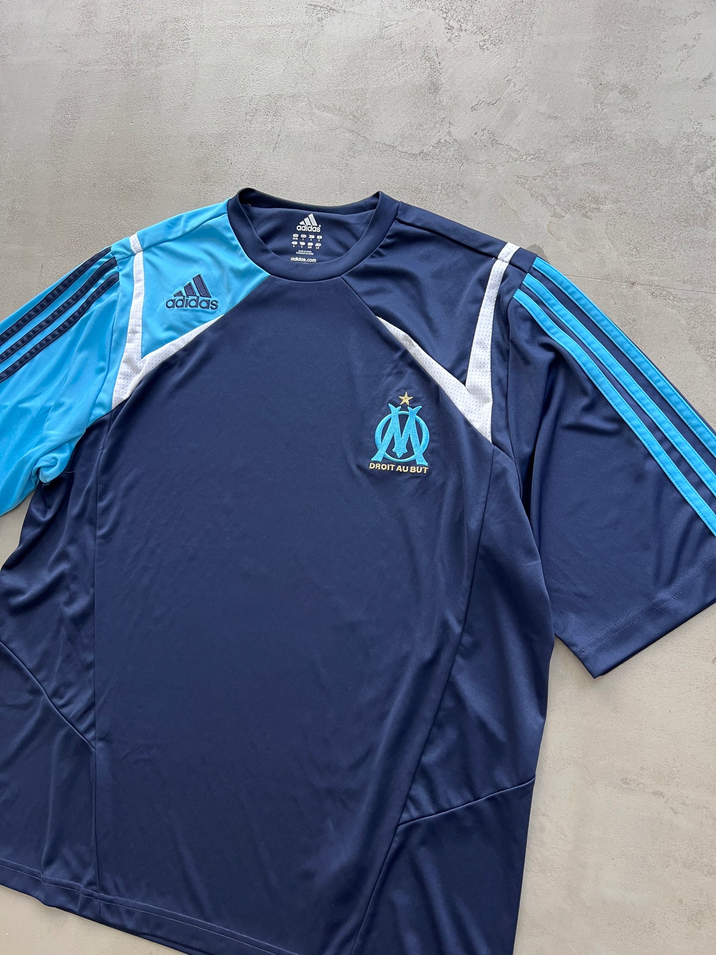 NAVY/BABY BLUE MARSEILLE ADIDAS JERSEY