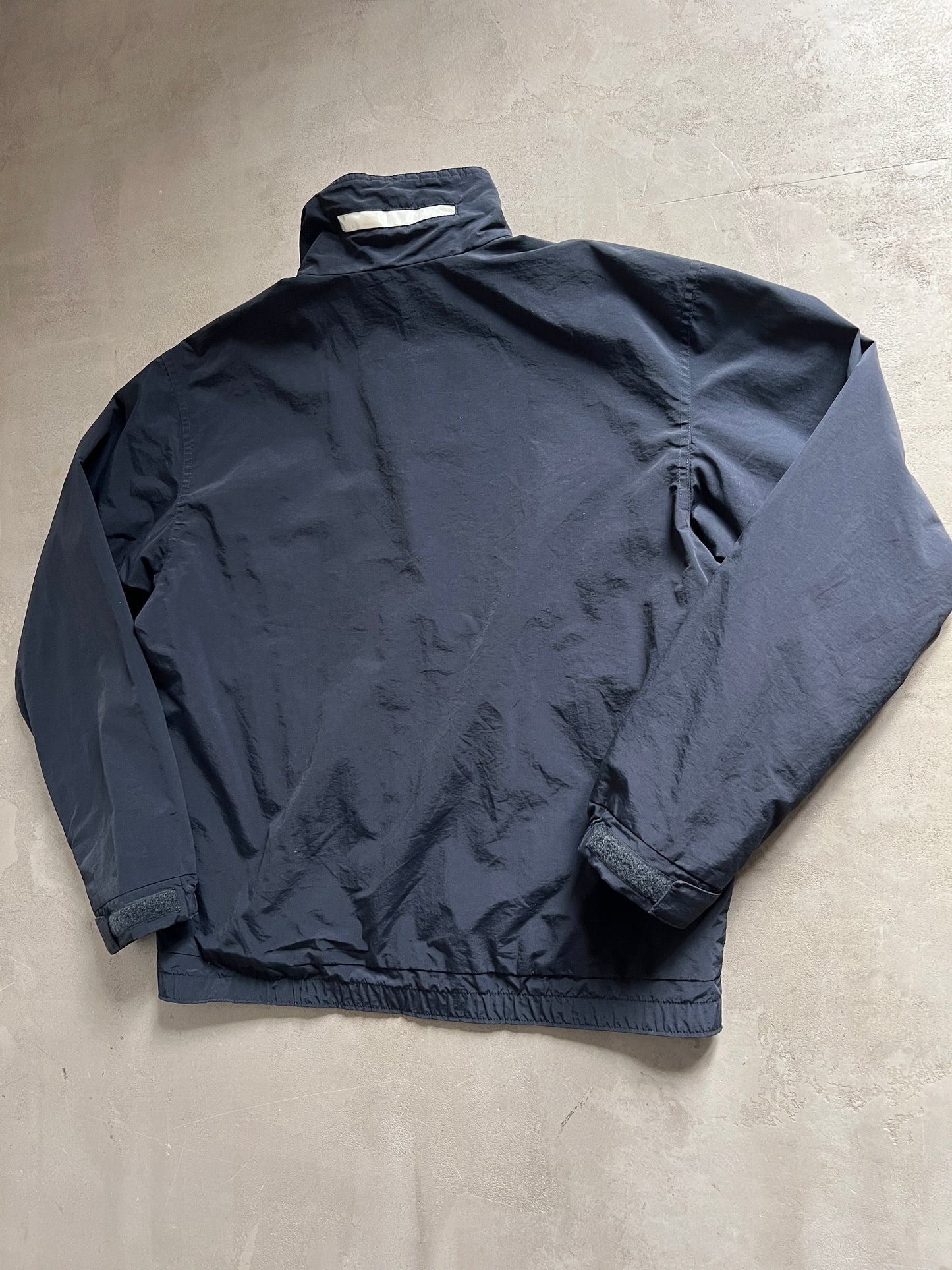 NAVY ROLEX YACHT JACKET - 2000S - M