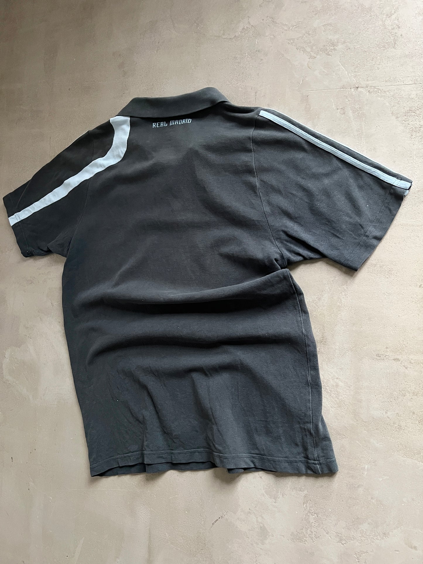 GREY/BABY BLUE REAL MADRID POLO - 2000S - S