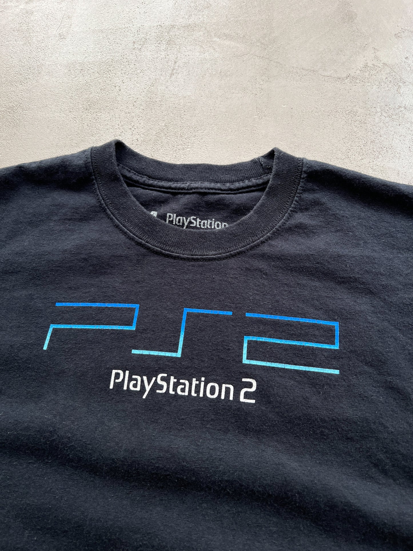 FADED BLACK PLAYSTATION 2 TEE - 2000S - L