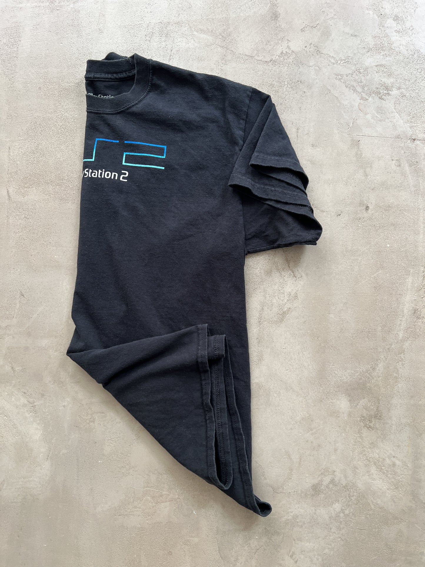 FADED BLACK PLAYSTATION 2 TEE - 2000S - L