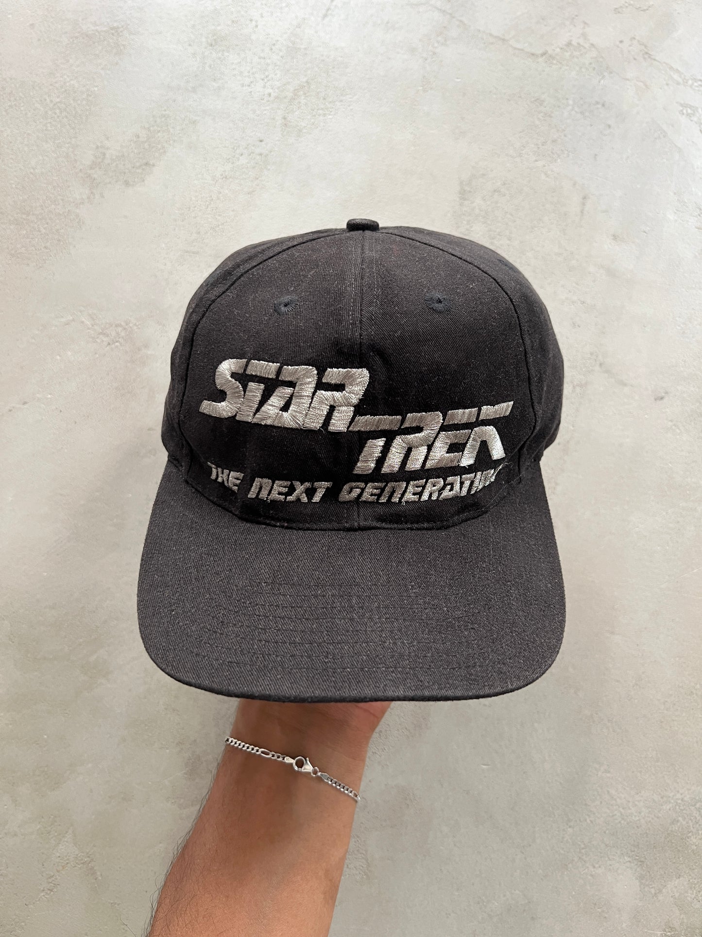 BLACK STAR TREK PROMO CAP - 1990S