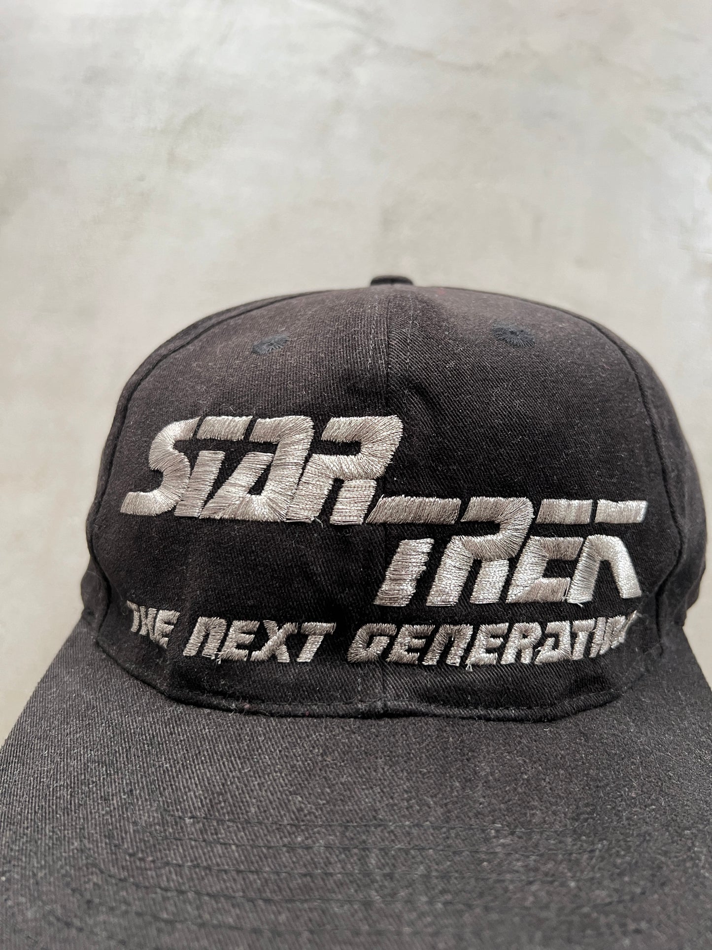 BLACK STAR TREK PROMO CAP - 1990S