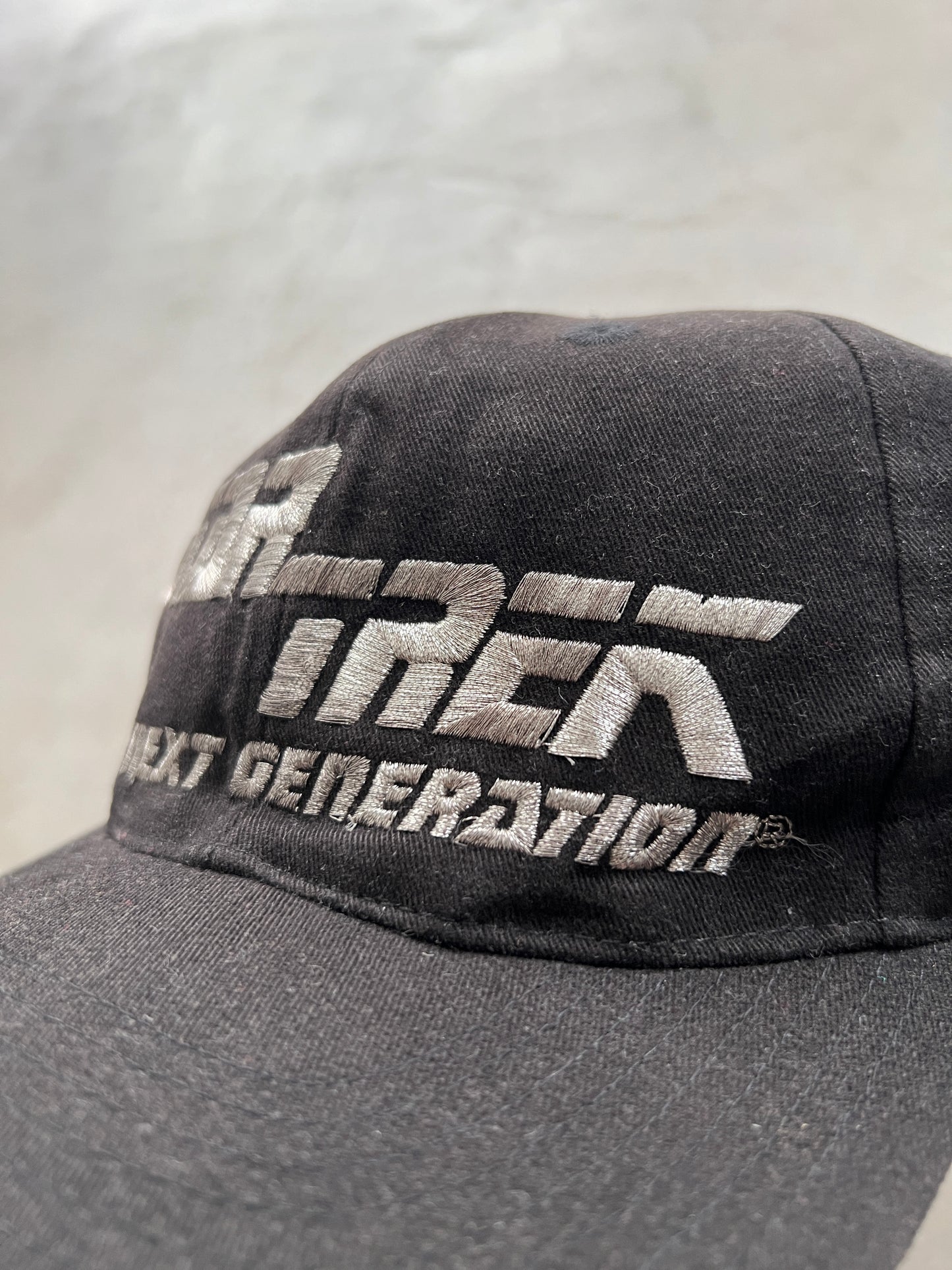 BLACK STAR TREK PROMO CAP - 1990S