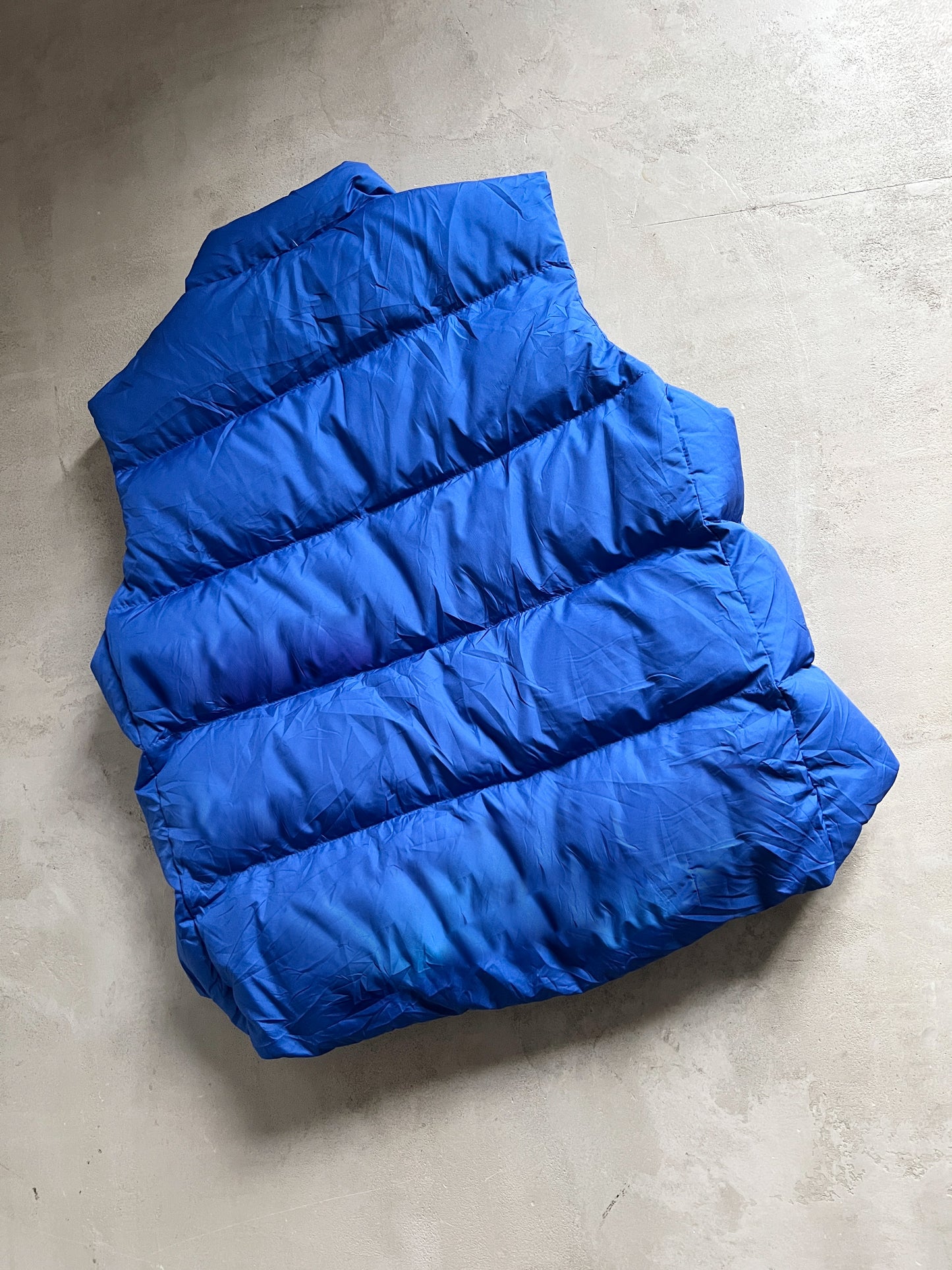 BLUE RALPH LAUREN PUFFER VEST - S