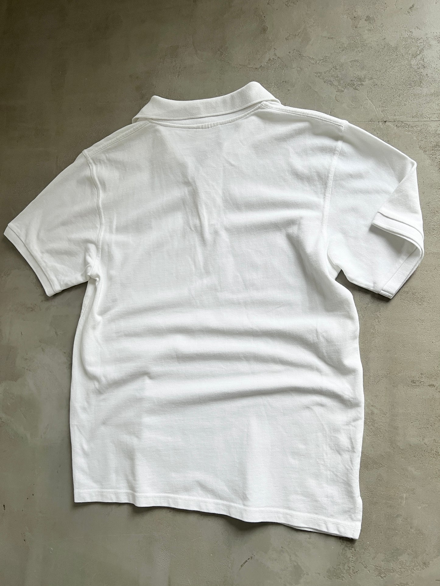 WHITE YANKEES POLO - 1990S - L