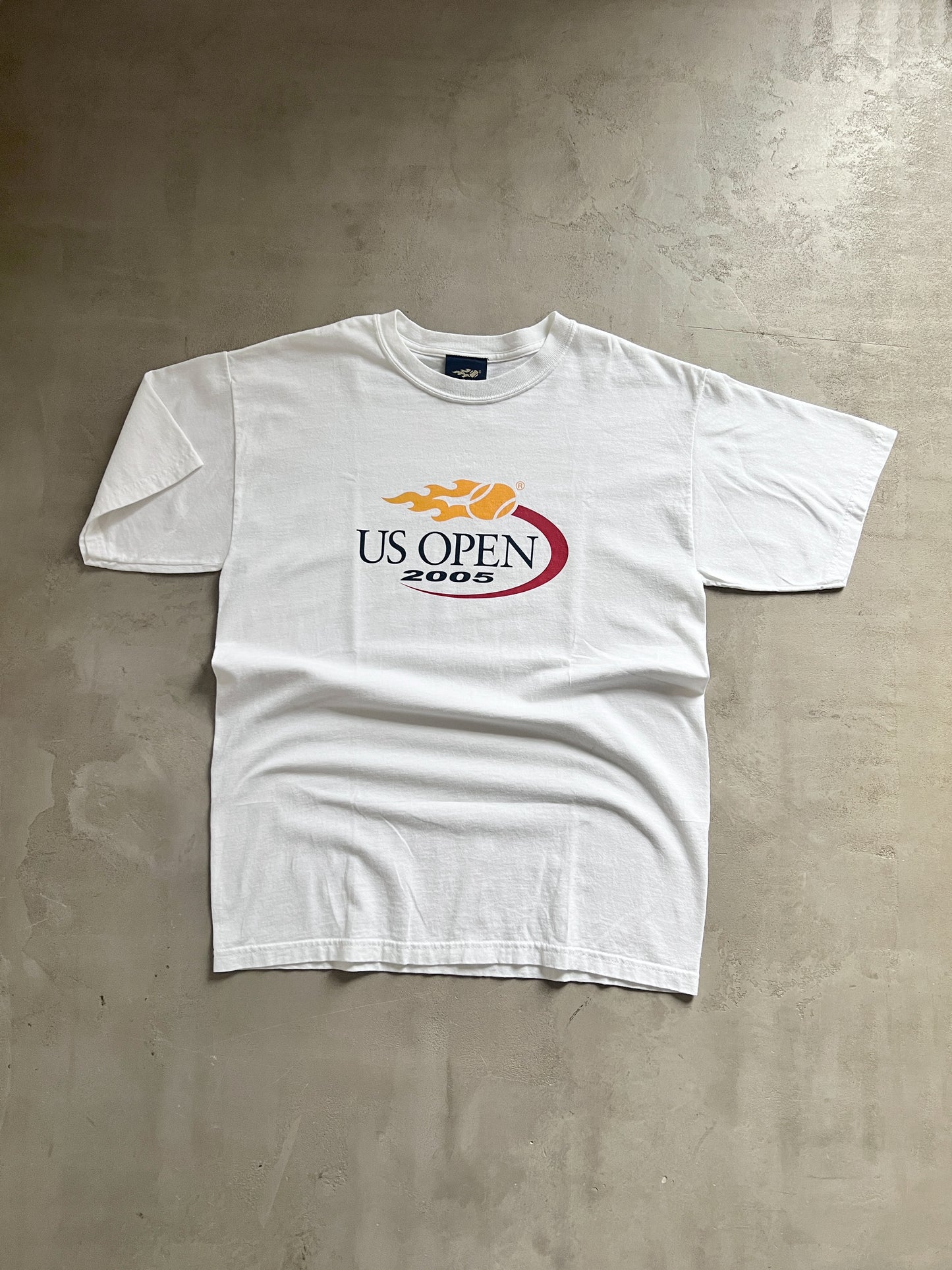 WHITE US OPEN 2005 TEE - L