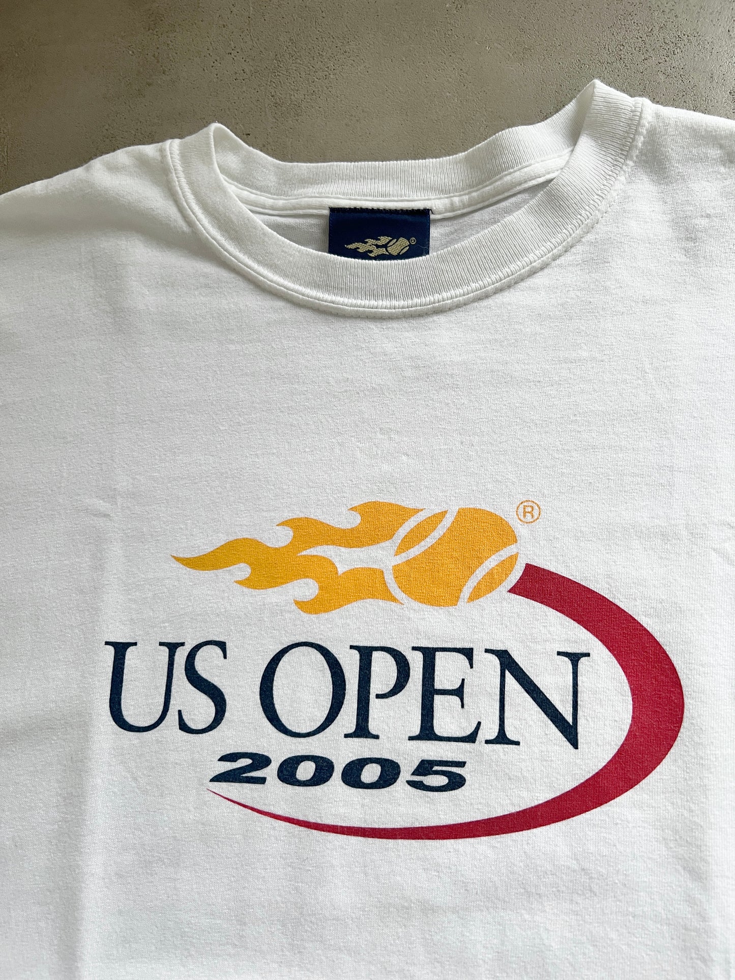 WHITE US OPEN 2005 TEE - L