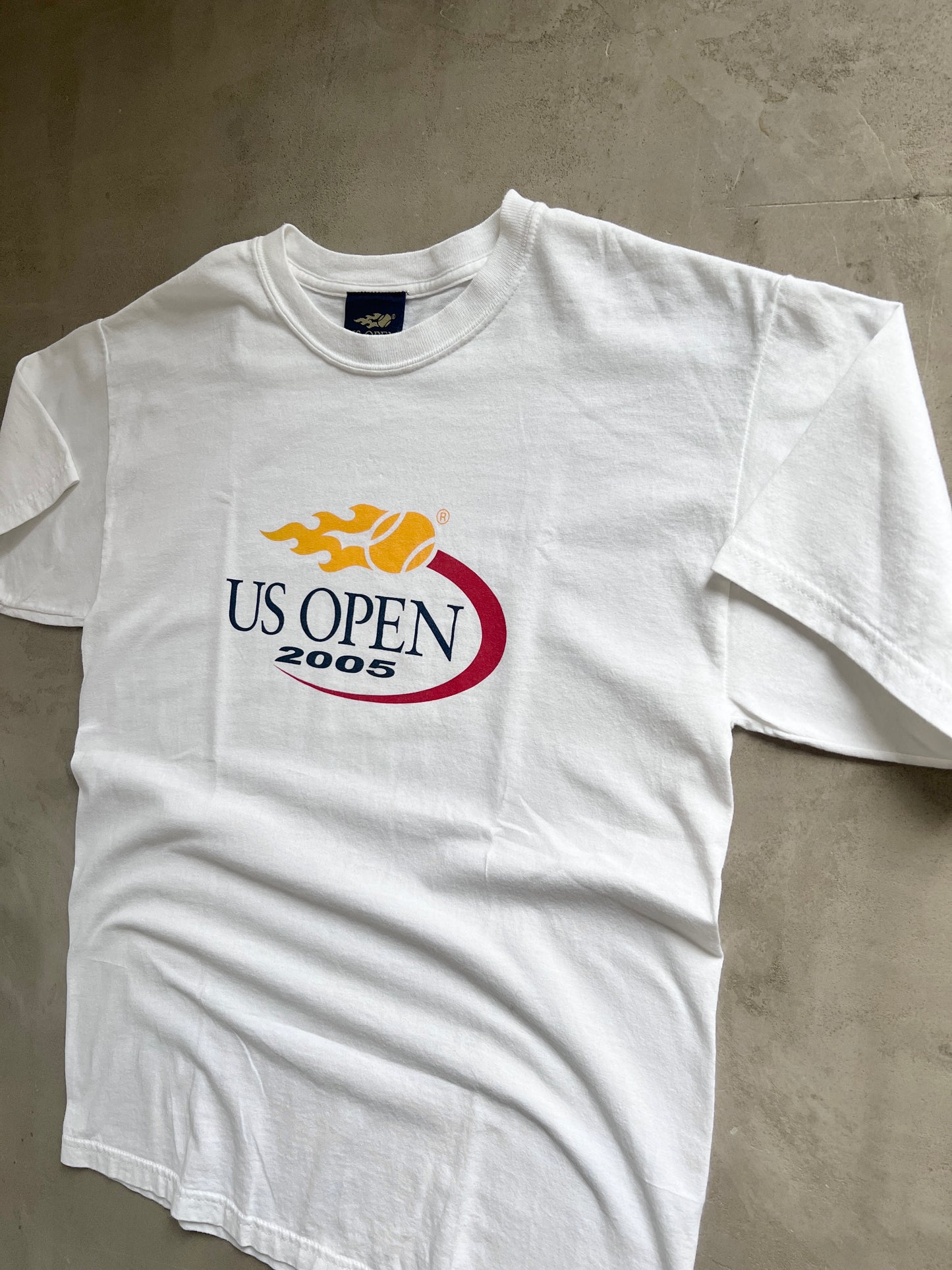 WHITE US OPEN 2005 TEE - L