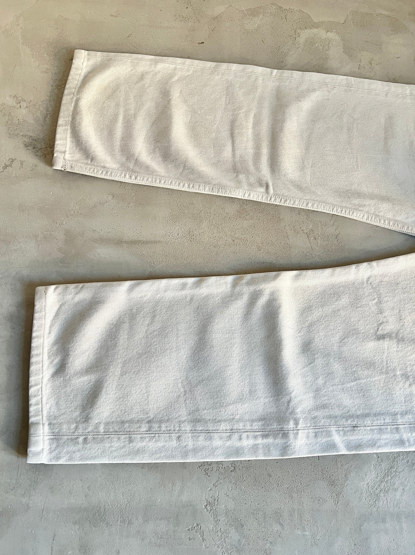 CREME LEVIS 501 JEANS - 1990S - L/XL