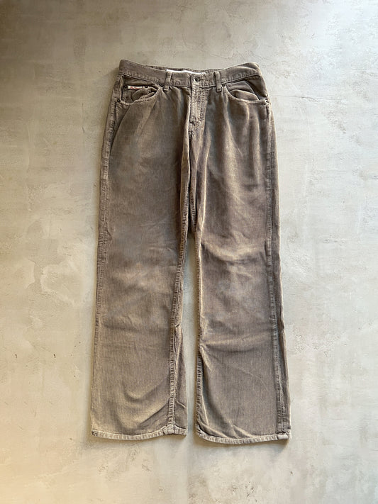 BROWN CORDUROY PANTS - 2000S - M/S