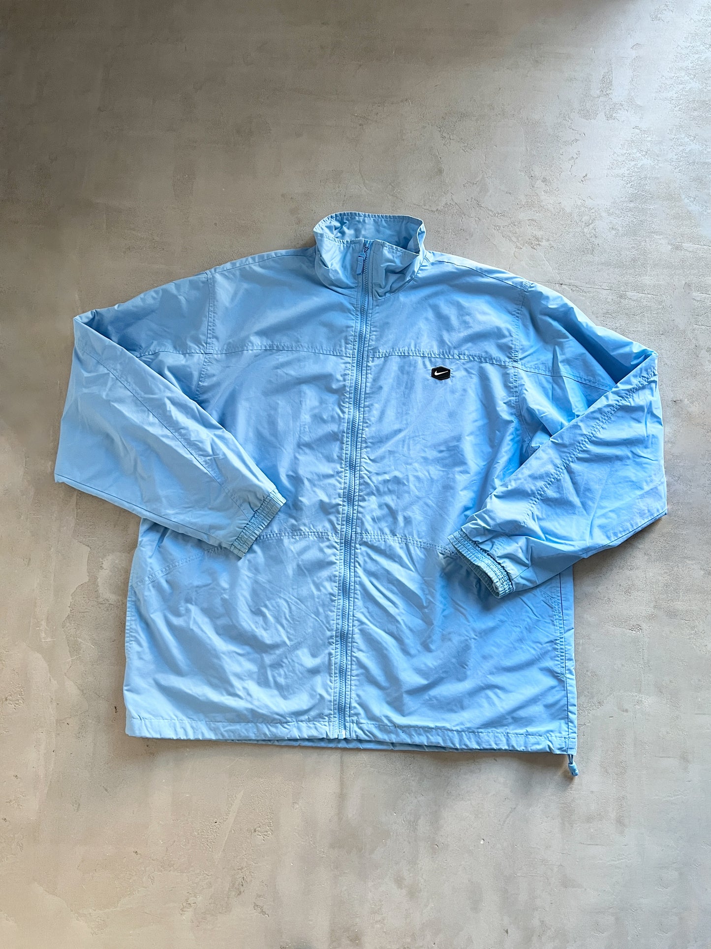 BABY BLUE NIKE HEX TRACK JACKET - 2000S - XXL