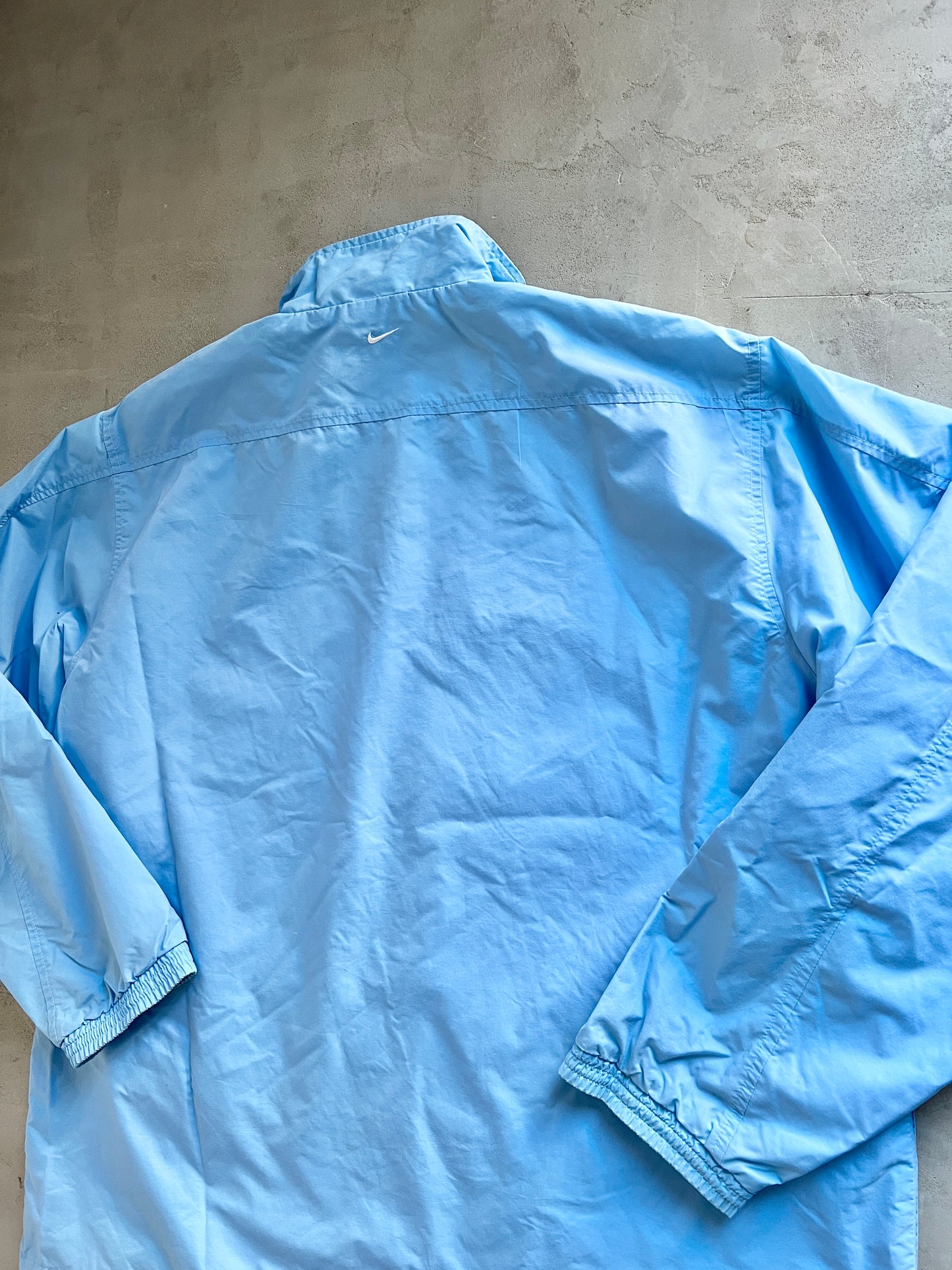 BABY BLUE NIKE HEX TRACK JACKET - 2000S - XXL