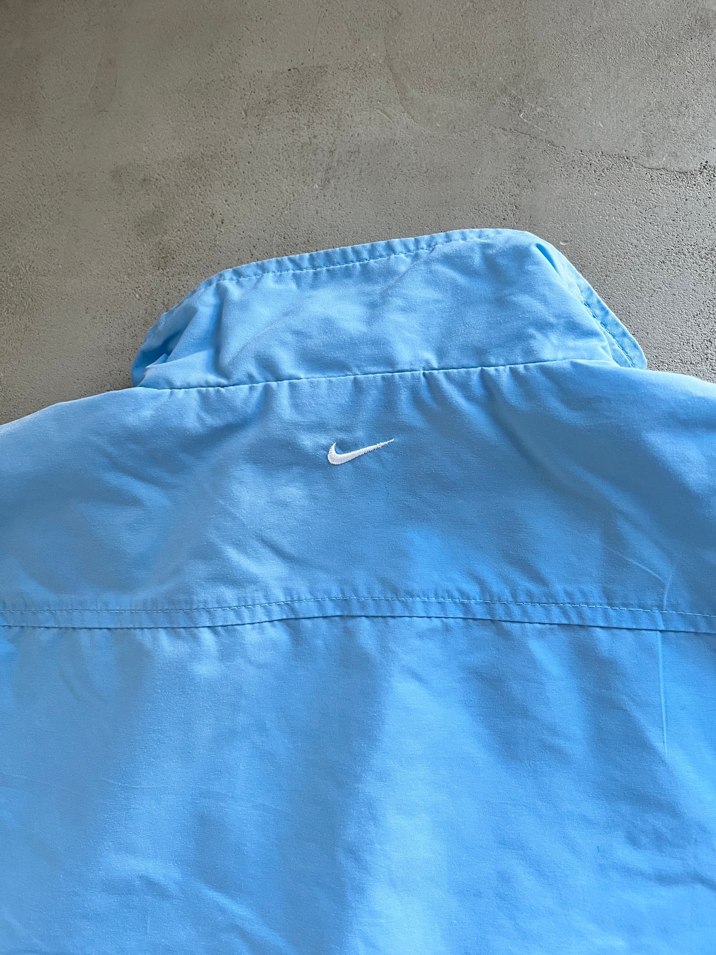 BABY BLUE NIKE HEX TRACK JACKET - 2000S - XXL