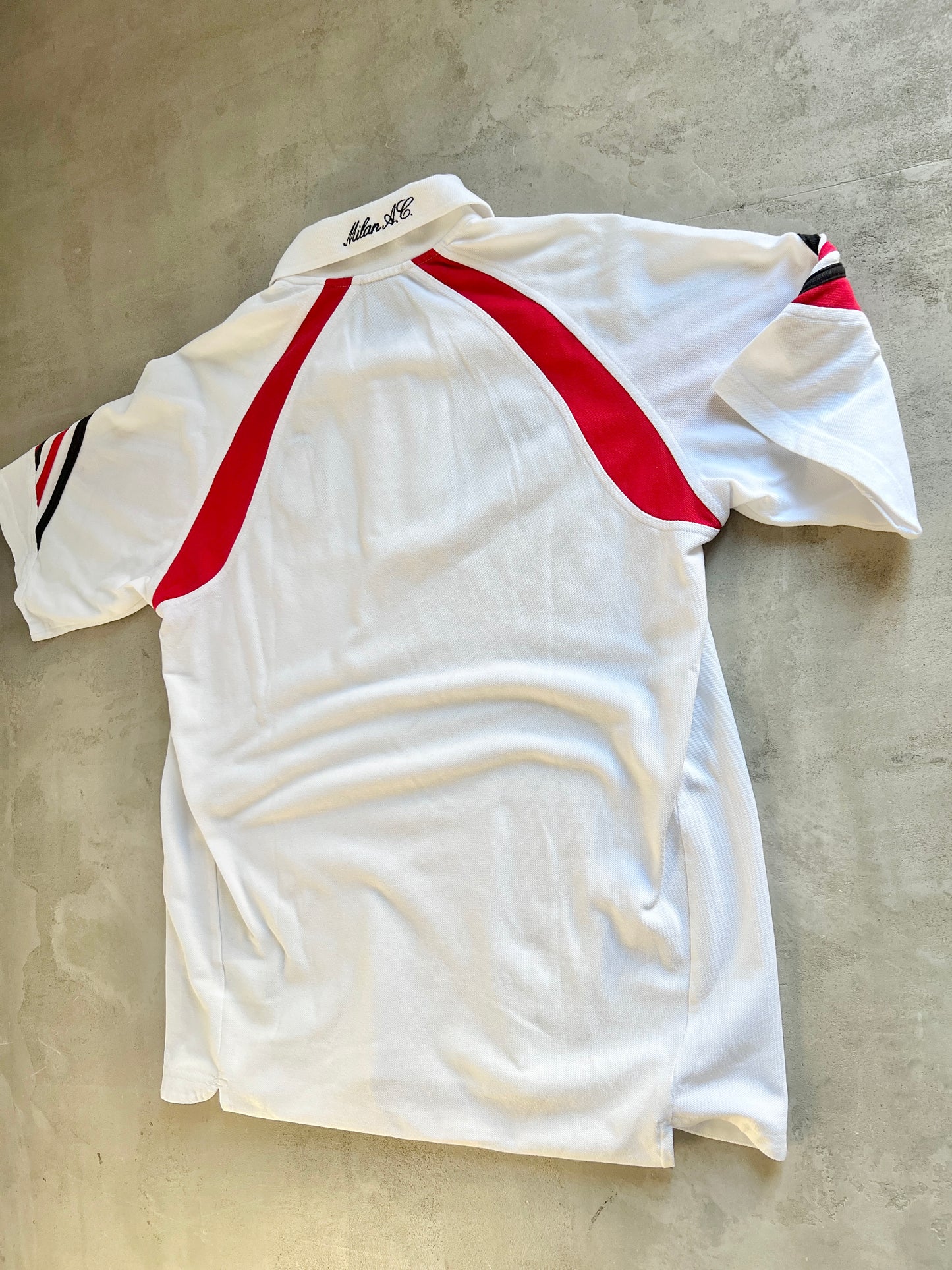 WHITE AC MILAN POLO - 2000S - L