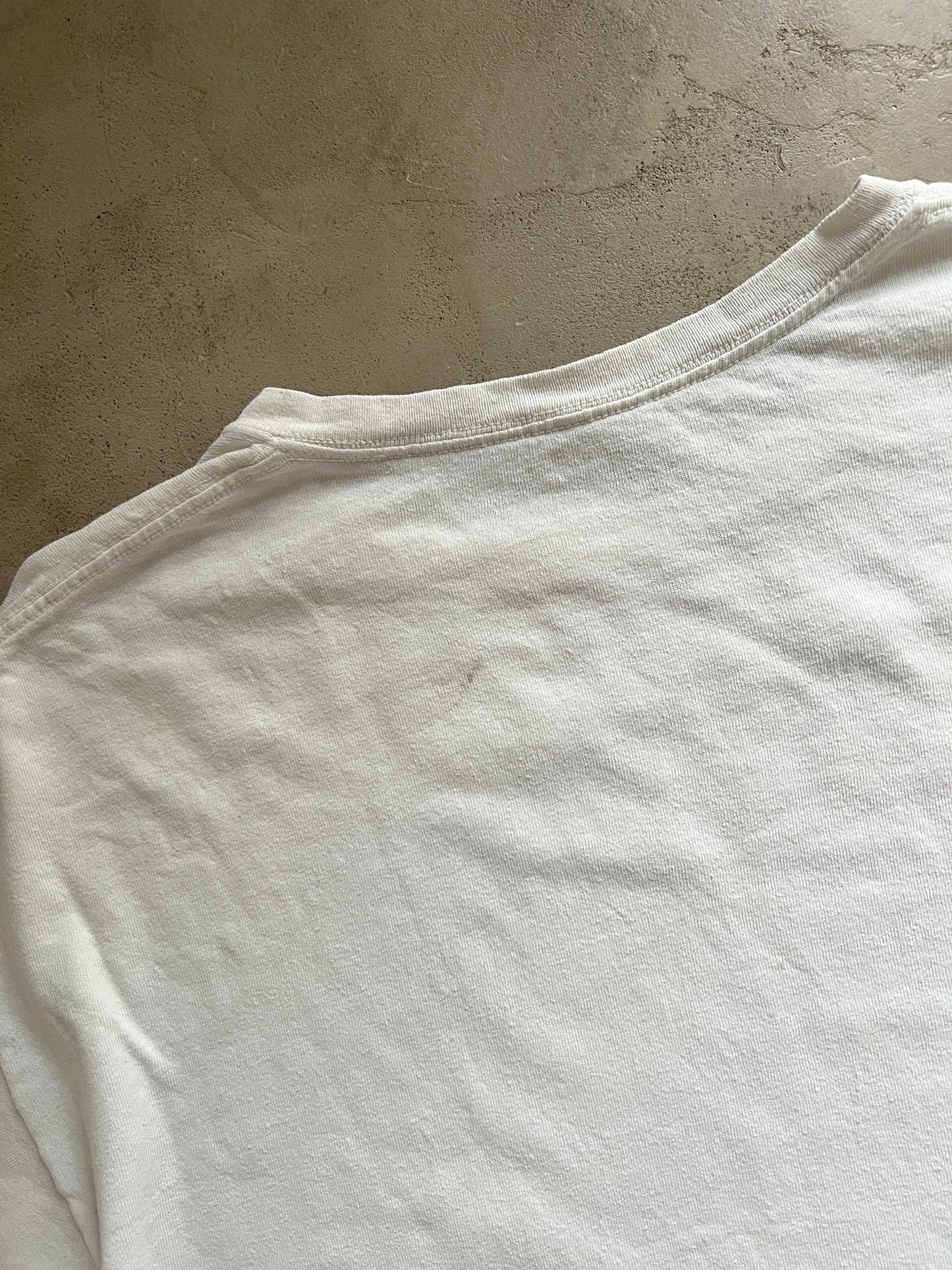 WHITE HEINEKEN FOOTBALL TEE - 2000S - L