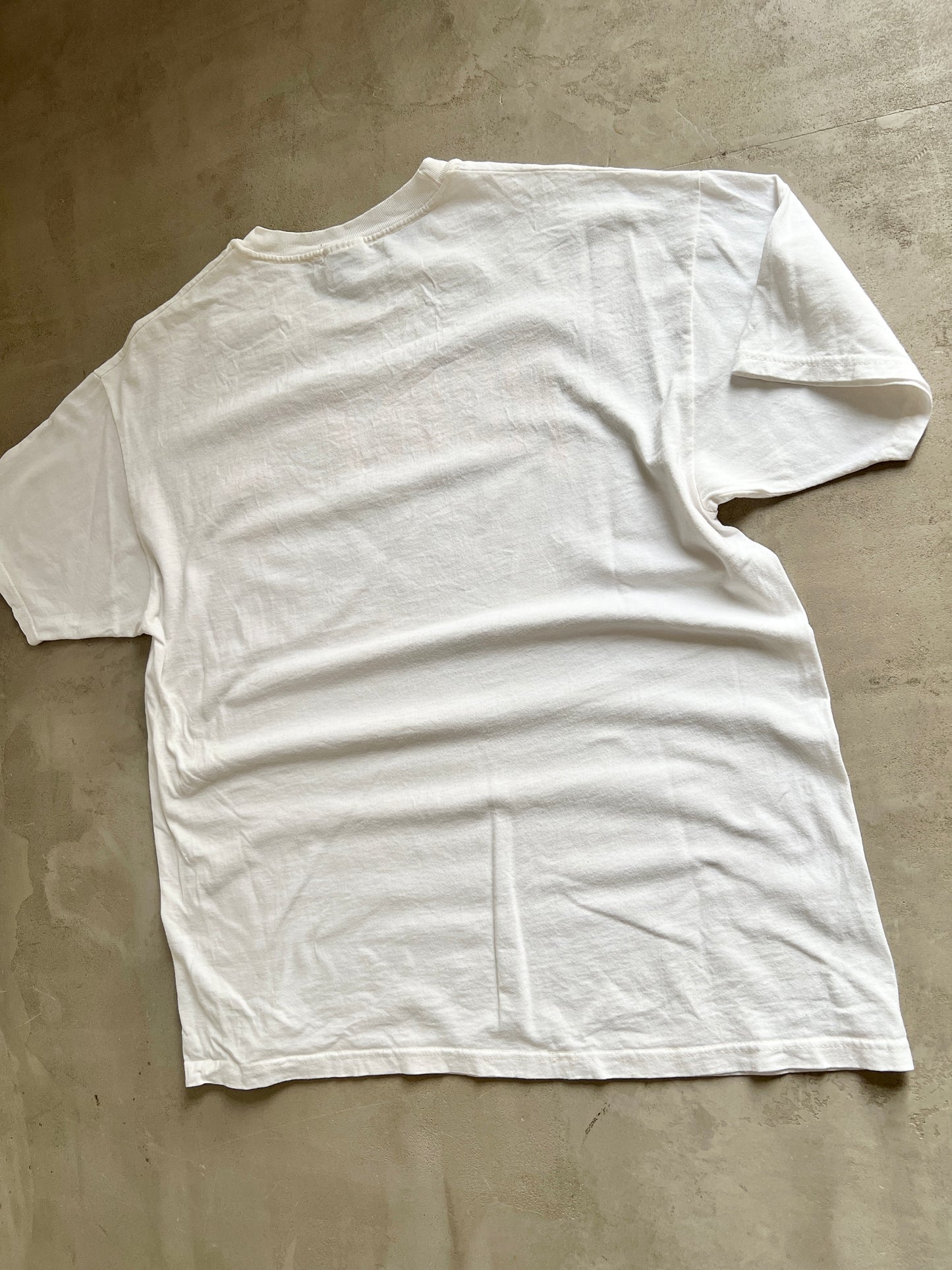 WHITE BASEBALL TEE - 1992 - XL