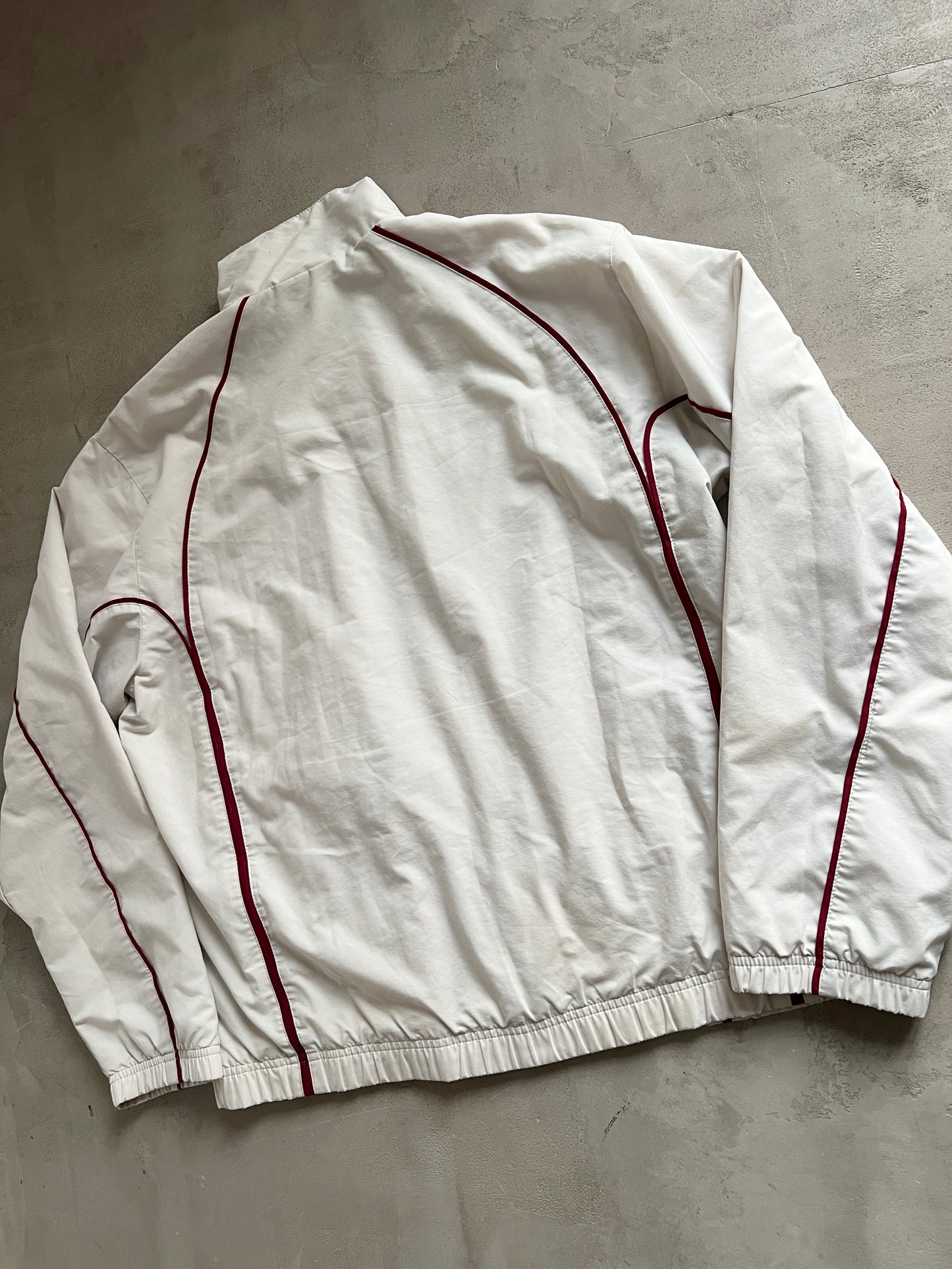 CREME NIKE TRACK JACKET - 2000S - M