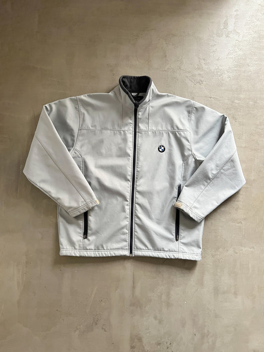 GREY BMW TRACK JACKET - 2000S - XL/L