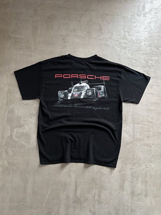 BLACK PORSCHE 919 TEE - 2000S - L