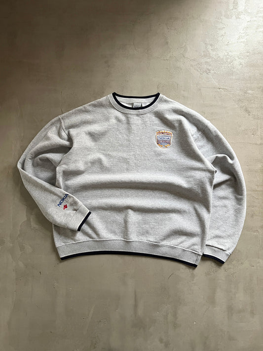 GREY NOKIA X SUPER BOWL SWEATER - 2000S - M