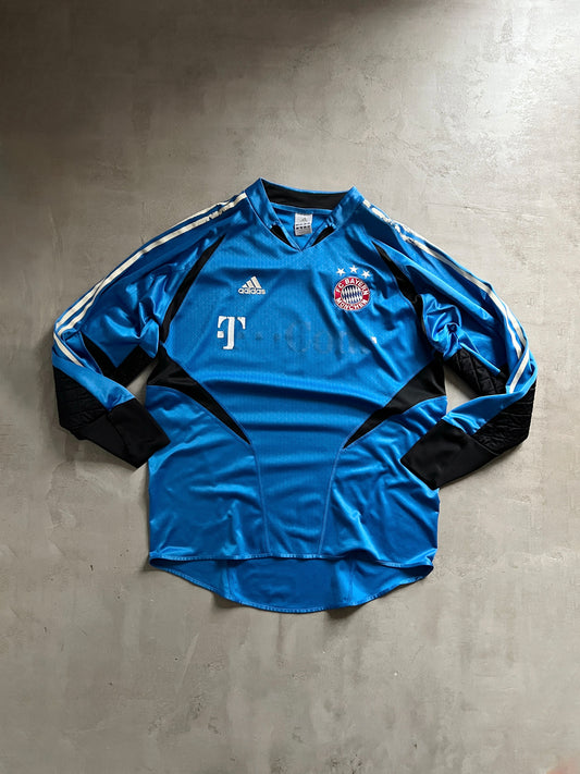 BLUE BAYERN MUNICH KAHN JERSEY - 2000S - XL