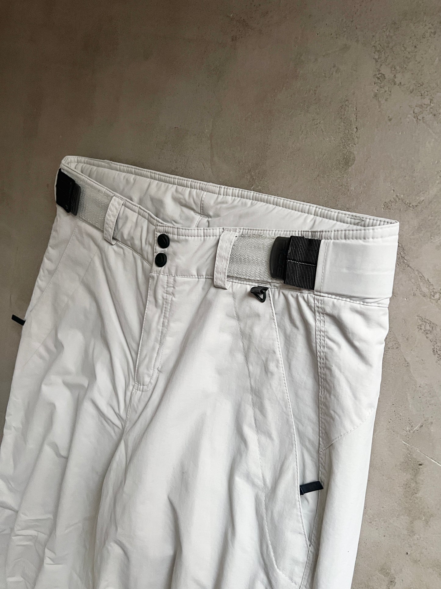 CREME NIKE ACG SKI TRACK PANTS - 2000S - M