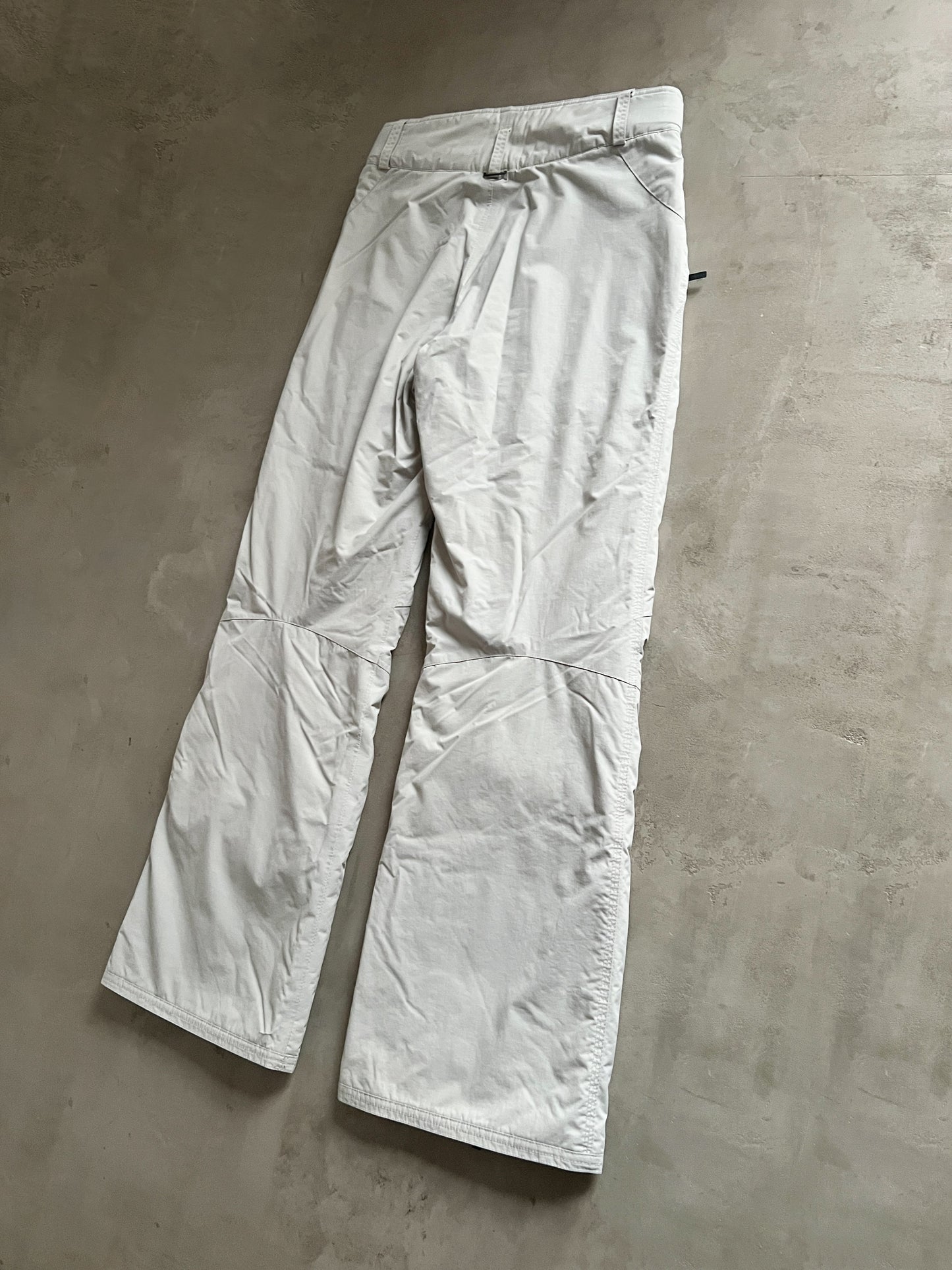 CREME NIKE ACG SKI TRACK PANTS - 2000S - M