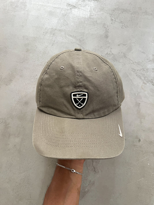 BEIGE NIKE GOLF CAP - 2000S