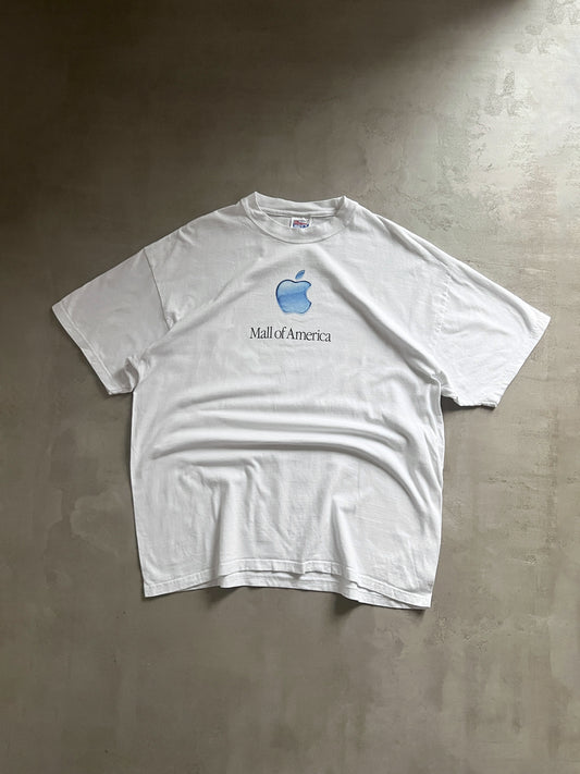 WHITE APPLE PROMO TEE - 2000S - XL