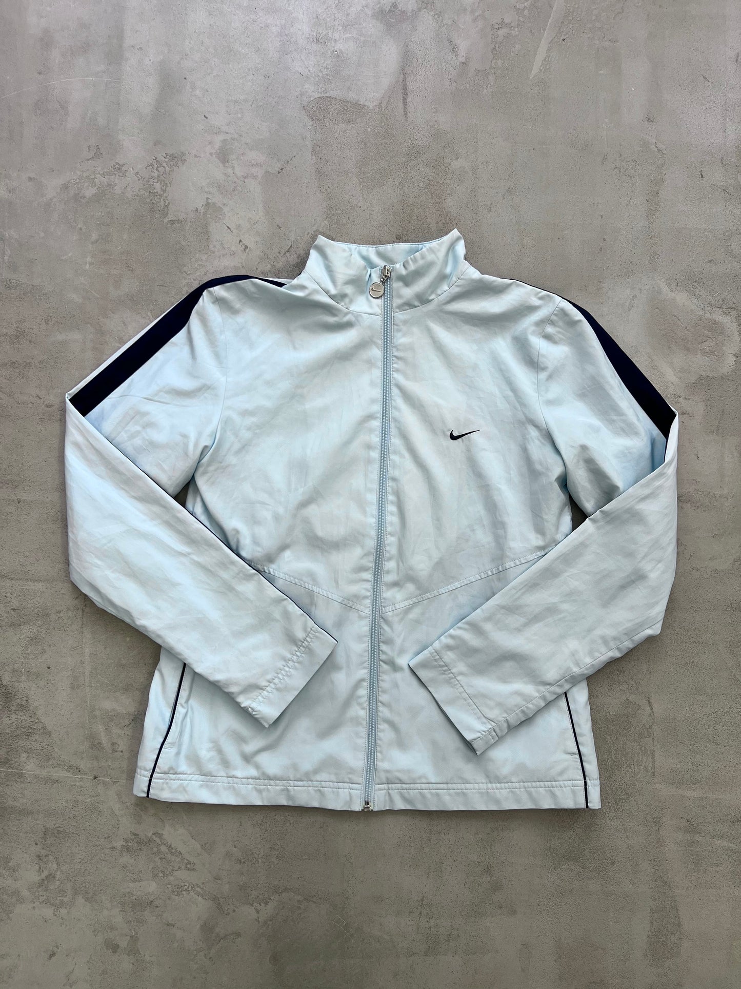 BABY BLUE NIKE TRACK JACKET - 2000S