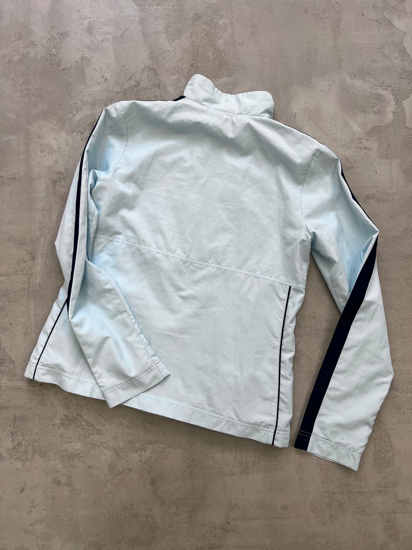 BABY BLUE NIKE TRACK JACKET - 2000S