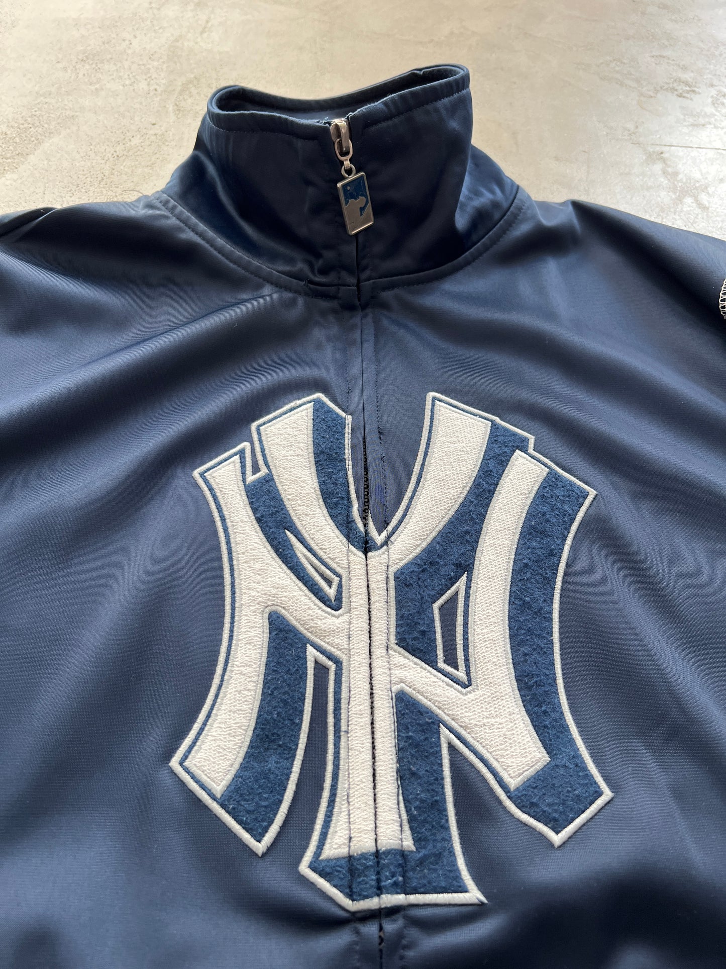 NAVY YANKEES JACKET  - 2000S - S/M