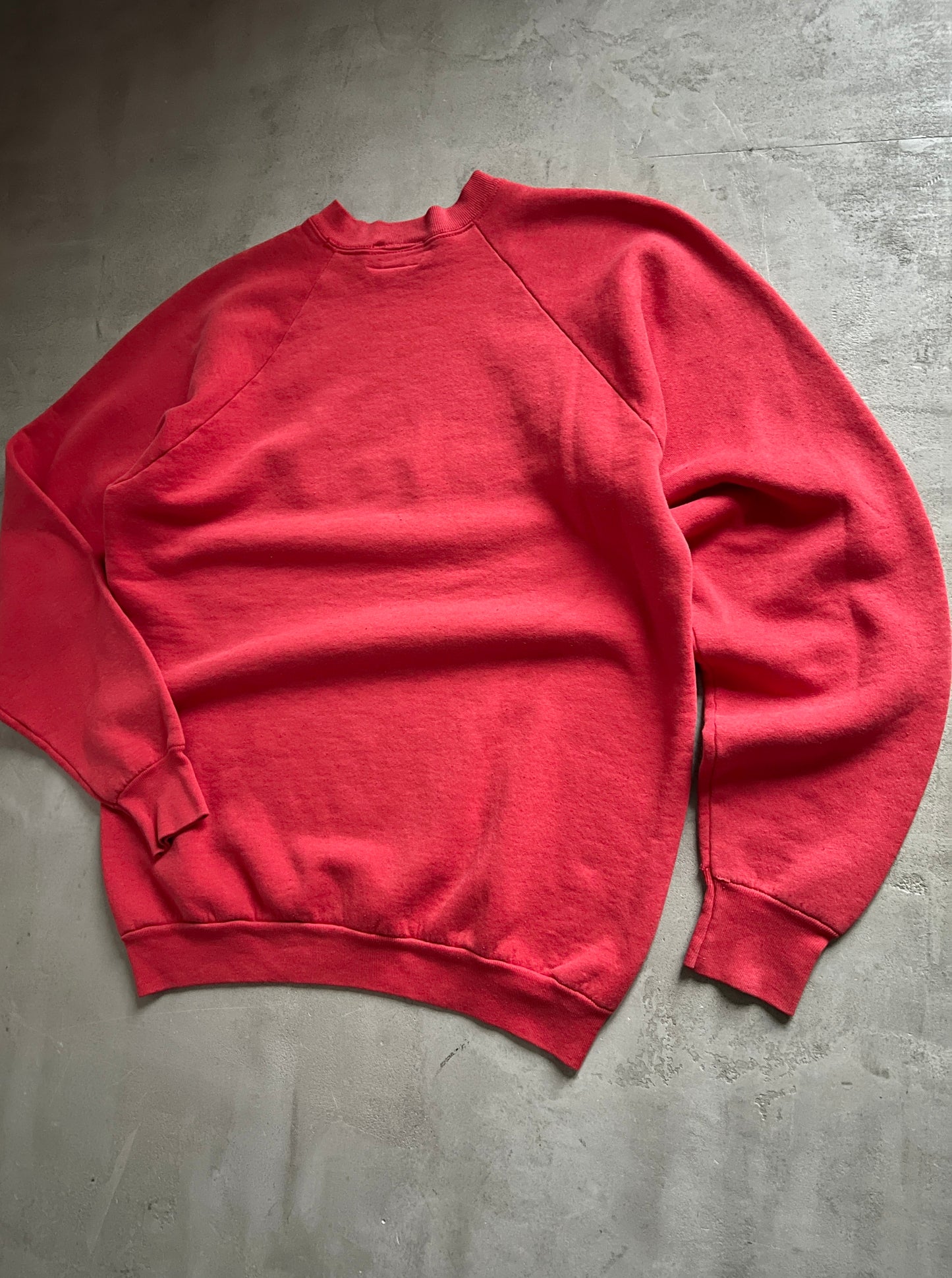 RED PORSCHE SWEATER - 1990S - L