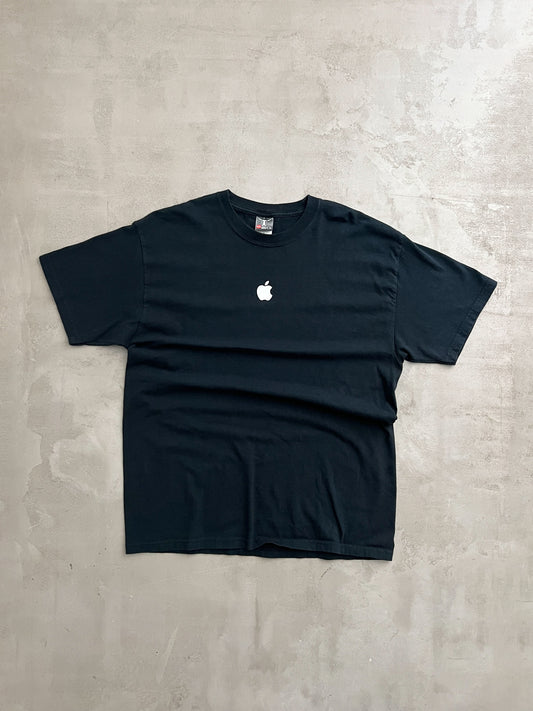 FADED BLACK APPLE PROMO TEE - 2000S - L