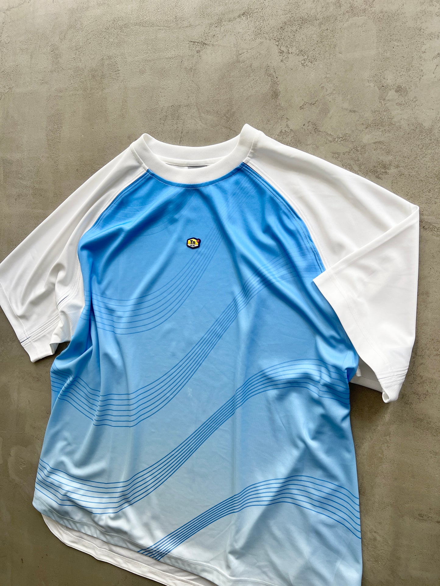 BABY BLUE NIKE TN TEE - 2000S - XXL