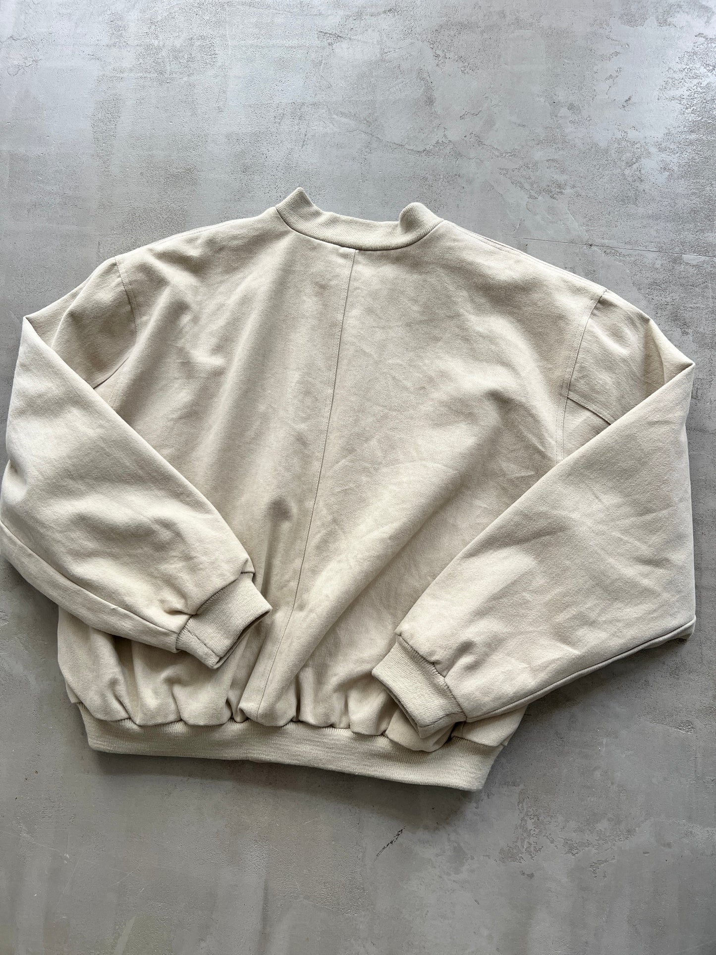 LIGHT BEIGE MERCEDES BENZ JACKET - 1990S - L