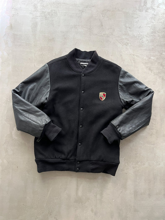 PORSCHE BOMBER JACKET - 1990S - L/M