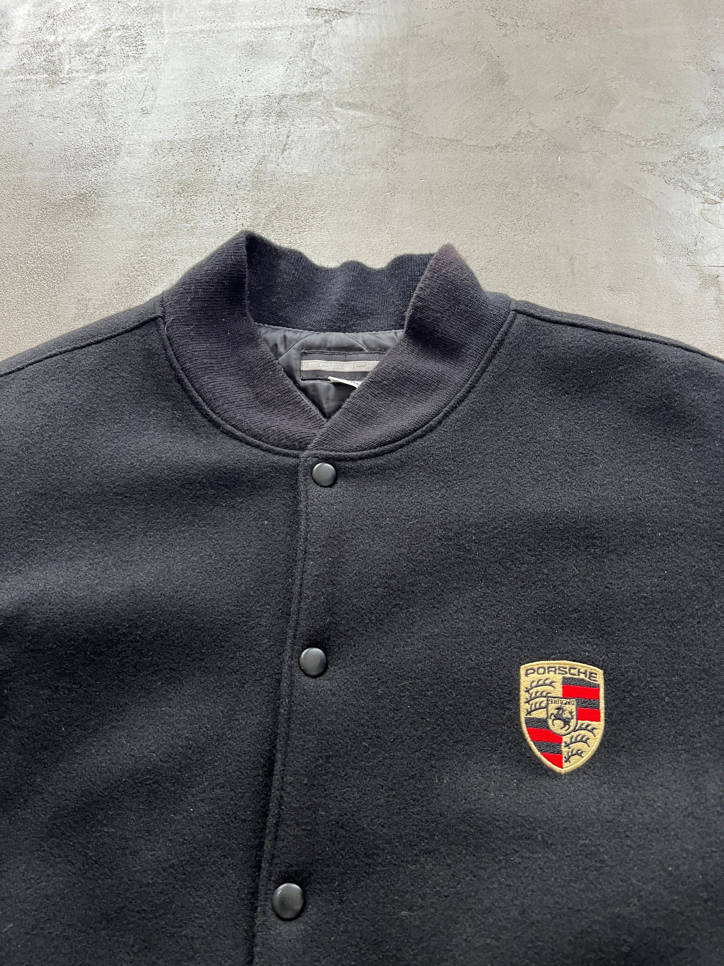 PORSCHE BOMBER JACKET - 1990S - L/M